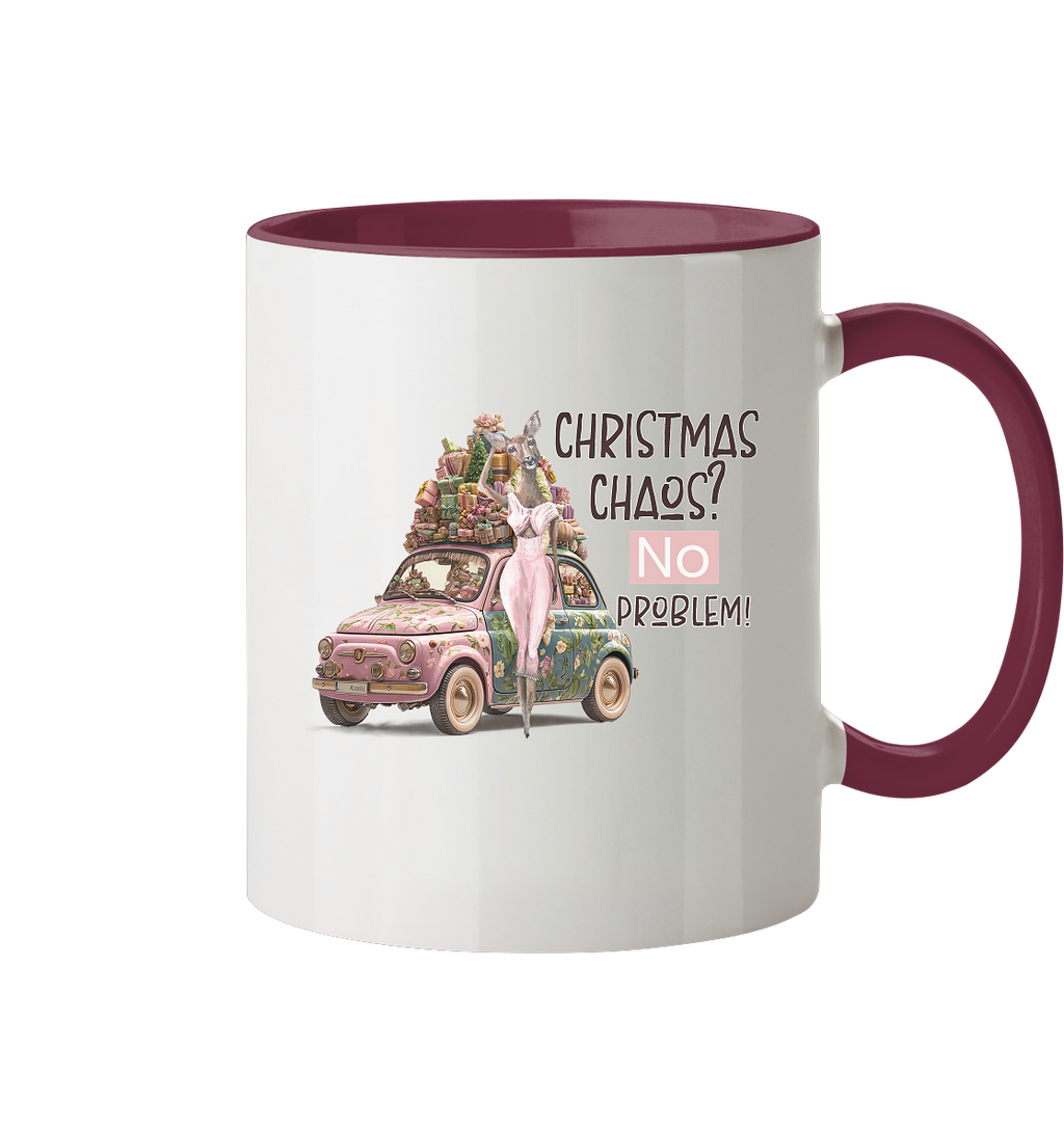 Kalli Wife X-Mas Becher - Tasse zweifarbig