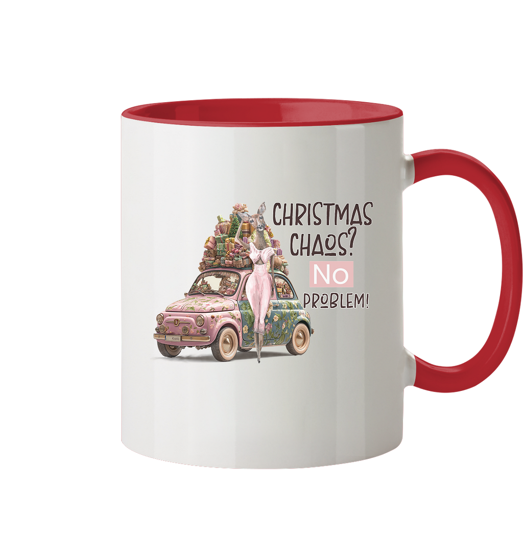 Kalli Wife X-Mas Becher - Tasse zweifarbig