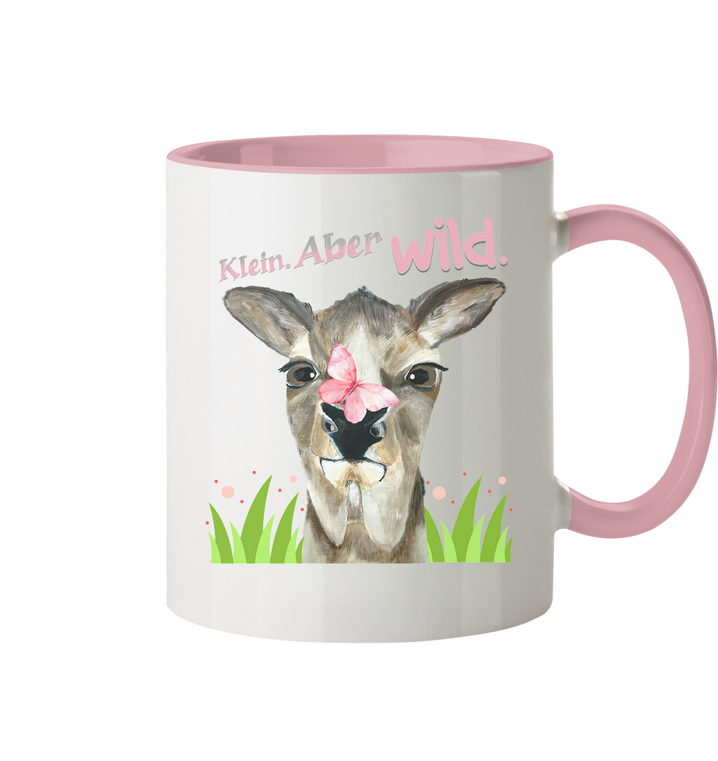 Keramikbecher "Antonella" Klein. Aber wild! - Tasse zweifarbig