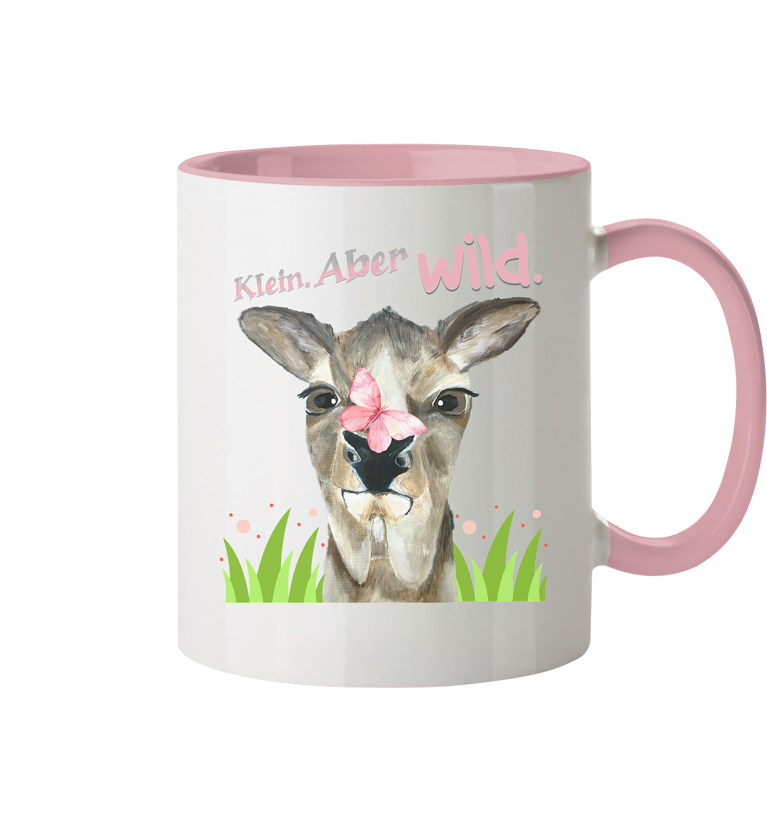 Keramikbecher "Antonella" Klein. Aber wild! - Tasse zweifarbig