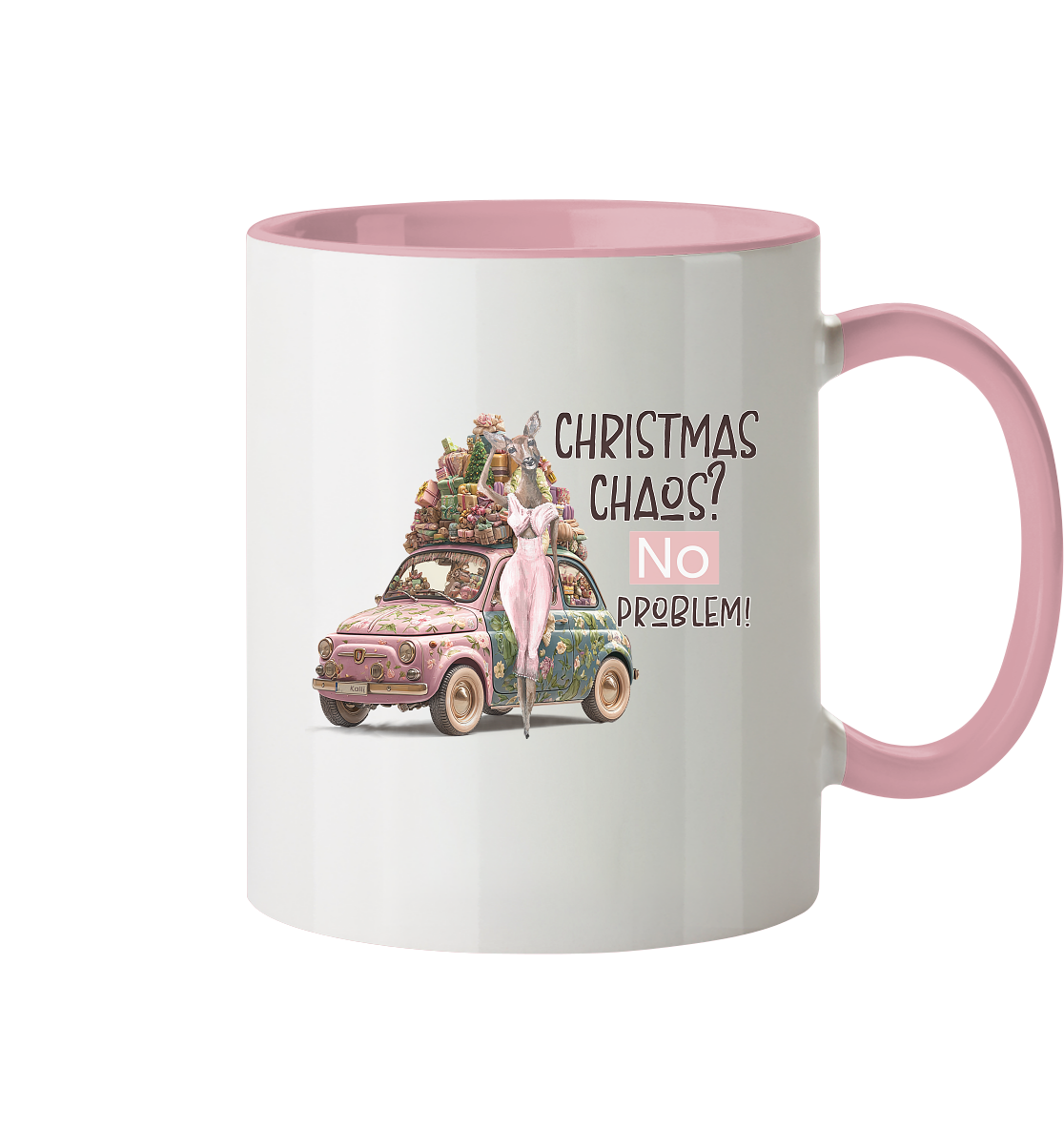 Kalli Wife X-Mas Becher - Tasse zweifarbig